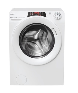 Veļas mazgājamā  mašīna Candy Washing Machine | RO 496DWM7/1-S | Energy efficiency class A | Front loading | Washing capacity 9 kg | 1400 RPM | Depth 53 cm | Width 60 cm | Display | TFT | Steam function | Wi-Fi  Hover
