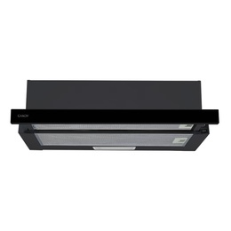  Candy Hood | CBT60RBG | Telescopic | Energy efficiency class C | Width 60 cm | 402 m³/h | Mechanical | LED | Black