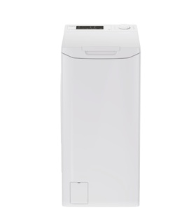 Veļas mazgājamā  mašīna Candy Washing Machine | TCA273D3-S | Energy efficiency class C | Top loading | Washing capacity 7 kg | 1200 RPM | Depth 60 cm | Width 41 cm | Digit | White  Hover