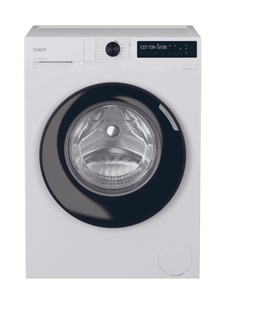 Veļas mazgājamā  mašīna Candy Washing Machine | BR 49B8-S | Energy efficiency class A | Front loading | Washing capacity 9 kg | 1400 RPM | Depth 60 cm | Width 60 cm | Display | LCD | Steam function | Wi-Fi | White  Hover