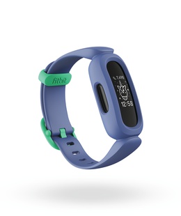 Viedpulksteni Fitbit | Ace 3 | Fitness tracker | OLED | Touchscreen | Waterproof | Bluetooth | Cosmic Blue/Astro Green  Hover