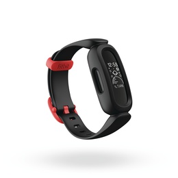 Viedpulksteni Fitbit | Ace 3 | Fitness tracker | OLED | Touchscreen | Waterproof | Bluetooth | Black/Racer Red