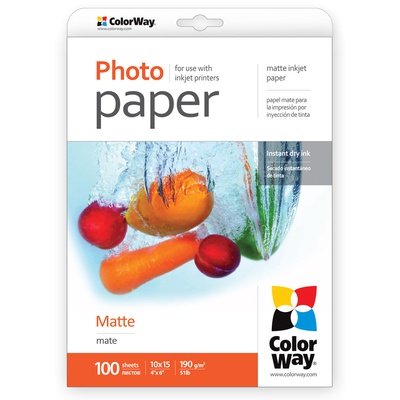  190 g/m² | 10x15 | Matte Photo Paper