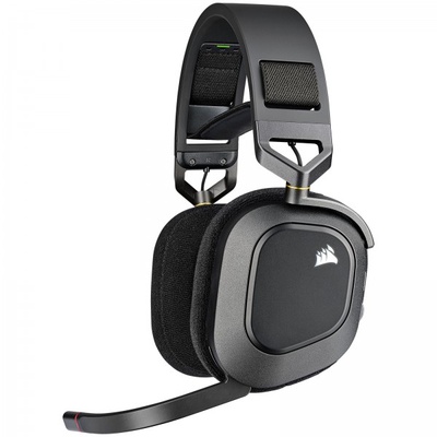 Austiņas Corsair | Gaming Headset RGB | HS80 | Wireless | Over-Ear | Wireless
