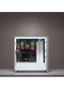  Corsair | Tempered Glass Mid-Tower ATX Case | iCUE 4000X RGB | Side window | White | Mid-Tower | Power supply included No | ATX