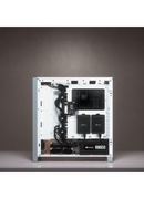  Corsair | Tempered Glass Mid-Tower ATX Case | iCUE 4000X RGB | Side window | White | Mid-Tower | Power supply included No | ATX Hover
