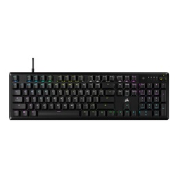 Tastatūra Corsair | Mechanical Gaming Keyboard | K70 CORE RGB | Gaming keyboard | Wired | N/A | Black | USB Type-A | RED