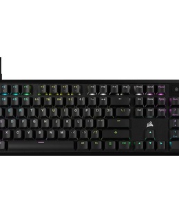 Tastatūra Corsair | Mechanical Gaming Keyboard | K70 CORE RGB | Gaming keyboard | Wired | N/A | Black | USB Type-A | RED  Hover