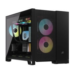  Corsair Dual Chamber PC Case | 2500D AIRFLOW | Black | Mid Tower | Power supply included No | ATX