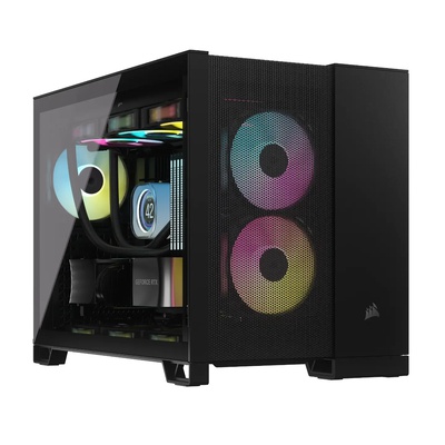 Corsair Dual Chamber PC Case | 2500D AIRFLOW | Black | Mid Tower | Power supply included No | ATX