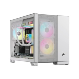  Corsair Dual Chamber PC Case | 2500D AIRFLOW | White | Mid Tower | Power supply included No | ATX