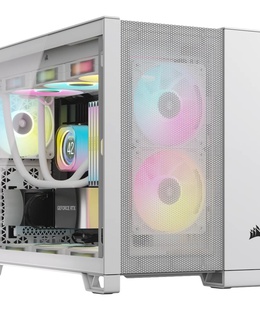 Corsair Dual Chamber PC Case | 2500D AIRFLOW | White | Mid Tower | Power supply included No | ATX  Hover