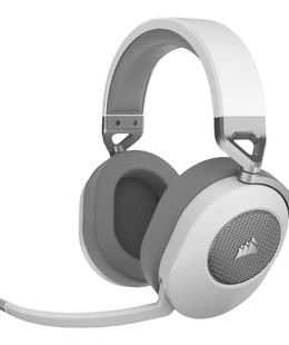 Austiņas Corsair | Gaming Headset | HS65 | Wireless | Over-Ear | Microphone | Wireless | White  Hover