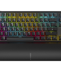 Tastatūra Corsair | Tenkeyless Mechanical Gaming Keyboard | K70 CORE TKL | Gaming Keyboard | Wireless | NA | Black | MLX RED Switch | Wireless connection  Hover