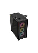  Corsair | Tempered Glass PC Case | iCUE 4000D RGB AIRFLOW | Side window | Black | Mid-Tower | Power supply included No Hover