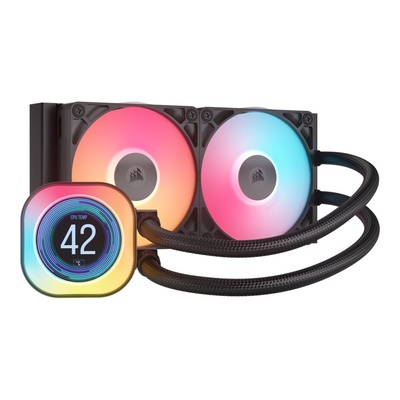  Corsair | Liquid CPU Cooler | iCUE LINK TITAN 240 RX LCD | Intel