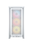  Corsair PC Case | Frame 4000D RS ARGB Modular | White | Mid-Tower | Power supply included No Hover
