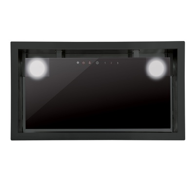CATA | Hood | GC DUAL A 75 XGBK | Canopy | Energy efficiency class A | Width 79.2 cm | 820 m³/h | Touch control | LED | Black glass
