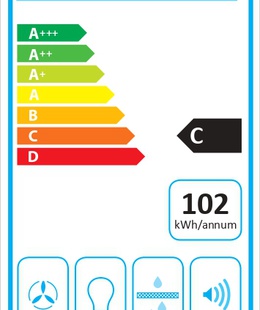  CATA | Hood | ARMONIA 45 X | Canopy | Energy efficiency class C | Width 44.8 cm | 645 m³/h | Mechanical | LED | Stainless steel  Hover