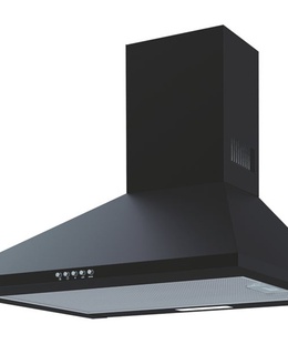  CATA | Hood | OMEGA 600 BK | Wall mounted | Energy efficiency class C | Width 60 cm | 645 m³/h | Mechanical | LED | Black  Hover