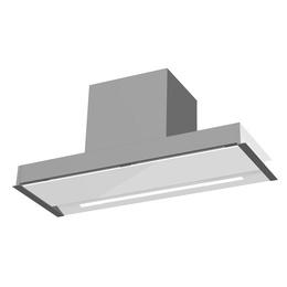  CATA | Hood | RENOVA PURE AIR MNV90 GWH | Canopy | Width 90 cm | Mechanical control | LED | Stainless steel