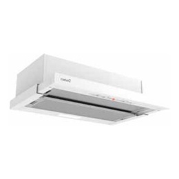  CATA Hood | TFK 6005 WH | Telescopic | Energy efficiency class B | Width 60 cm | 162 m³/h | Mechanical | CSLED | White