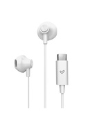 Austiņas Energy Sistem Wired Earphones | EasyPods Type C | Built-in microphone | USB-C | Snow