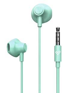 Austiņas Energy Sistem Wired Earphones | EasyPods | Built-in microphone | 3.5 mm jack | Mint  Hover