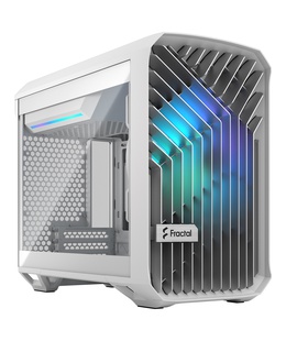 Fractal Design | Torrent Nano RGB White TG clear tint | Side window | White TG clear tint | Power supply included No | ATX  Hover