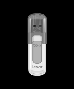  Lexar | Flash drive | JumpDrive V100 | 128 GB | USB 3.0 | Grey  Hover