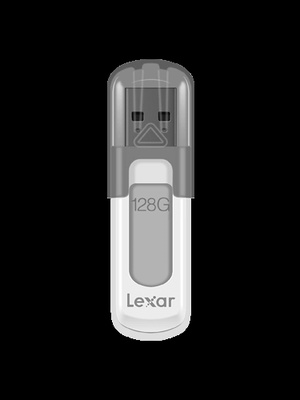  Lexar | Flash drive | JumpDrive V100 | 128 GB | USB 3.0 | Grey  Hover