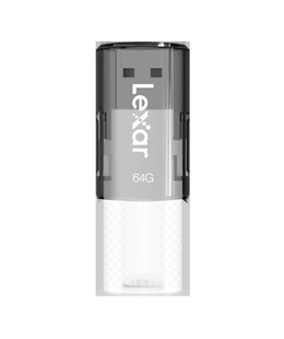  Lexar | Flash drive | JumpDrive S60 | 64 GB | USB 2.0 | Black/Teal  Hover