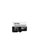  Lexar | Flash Memory Card | High-Endurance | 32 GB | microSDHC | Flash memory class UHS-I