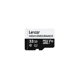  Lexar | Flash Memory Card | High-Endurance | 32 GB | microSDHC | Flash memory class UHS-I