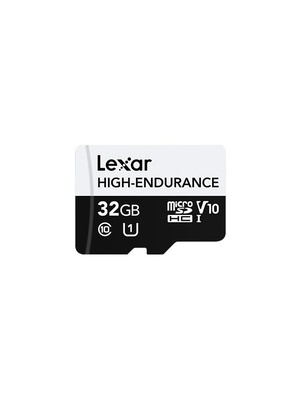  Lexar | Flash Memory Card | High-Endurance | 32 GB | microSDHC | Flash memory class UHS-I  Hover
