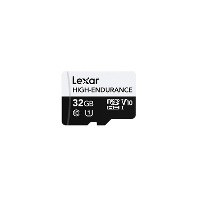  Lexar | Flash Memory Card | High-Endurance | 32 GB | microSDHC | Flash memory class UHS-I
