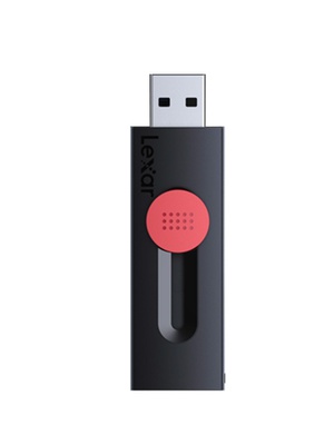  Lexar | Flash Drive | JumpDrive D300 | 32 GB | USB 3.2 Gen 1 | Black/Red  Hover