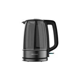 Tējkanna Cecotec Kettle | ThermoSense 340 Clear | Electric | 2200 W | 1.7 L | Glass | 360° rotational base | Clear