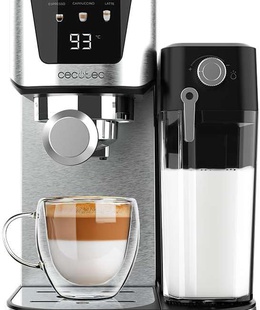  Cecotec Coffee Maker | Power Espresso 20 Cream | Pump pressure 20 bar | Built-in milk frother | Semi-automatic | 1350 W  Hover