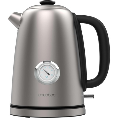 Tējkanna Cecotec Kettle | Thermosense 620 Vintage | Electric | 2200 W | 1.7 L | Stainless steel | 360° rotational base | Stainless steel