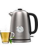 Tējkanna Cecotec Kettle | Thermosense 620 Vintage | Electric | 2200 W | 1.7 L | Stainless steel | 360° rotational base | Stainless steel Hover