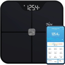 Svari iHealth | Wireless Body Composition Scale | Nexus Pro | Maximum weight (capacity) 181 kg | Body Mass Index (BMI) measuring | Black