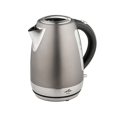 Tējkanna ETA | Kettle | ELA ETA859890040 | Standard | 2100 W | 1.7 L | Stainless steel | 360° rotational base | Grey