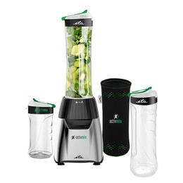 Blenderis ETA | Blender | Activmix Team ETA110390000 | Tabletop | 350 W | Jar material Glass | Jar capacity 0.6 L | Ice crushing | Black/Stainless steel