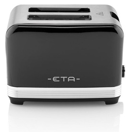 Tosteris ETA | Storio Toaster | ETA916690020 | Power 930 W | Housing material Stainless steel | Black