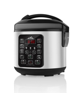 Multivāres katls ETA | Rice cooker | ETA413190000 Granellino | 500 W | 1.5 L | Number of programs 9 | Stainless steel/Black  Hover