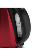 Tējkanna ETA | Kettle | 359090010 | Standard | 2200 W | 1.7 L | Stainless steel | 360° rotational base | Red Hover