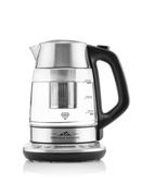 Tējkanna ETA | Kettle | Crystela Premium ETA915390000 | Electric | 2200 W | 1.5 L | Glass | 360° rotational base | Stainless steel/Glass