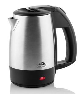 Tējkanna ETA | Kettle | ETA618890010 Holiday | Electric | 1000 W | 0.5 L | Stainless steel | Black/Stainless steel  Hover