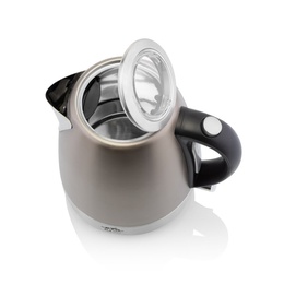 Tējkanna ETA | Kettle | Ela mini ETA859990040 | Standard | 2100 W | 1.2 L | Stainless steel | 360° rotational base | Grey